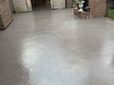 Outdoor Concrete Polishing